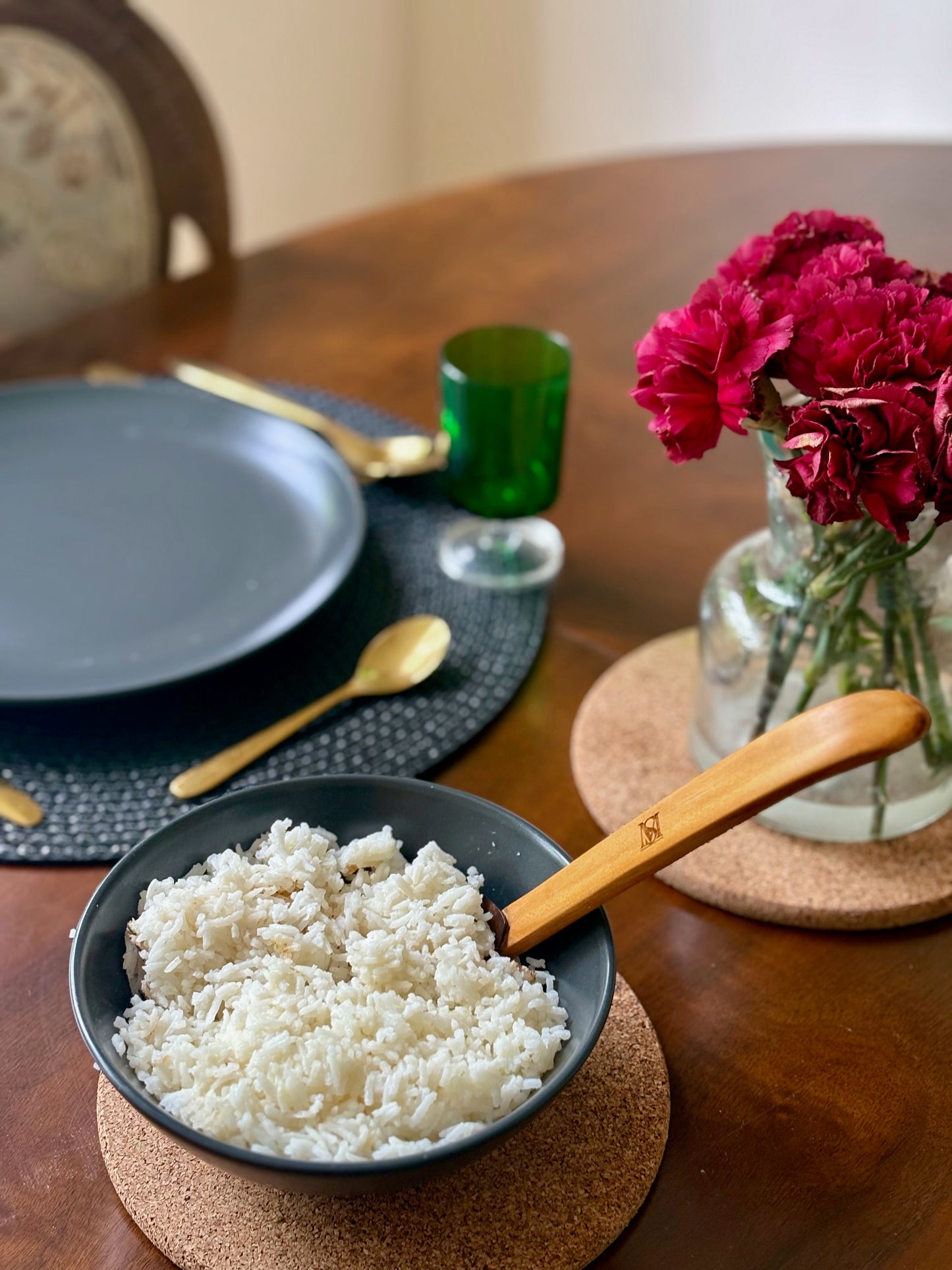 Handmade Coconut Serving Spoon