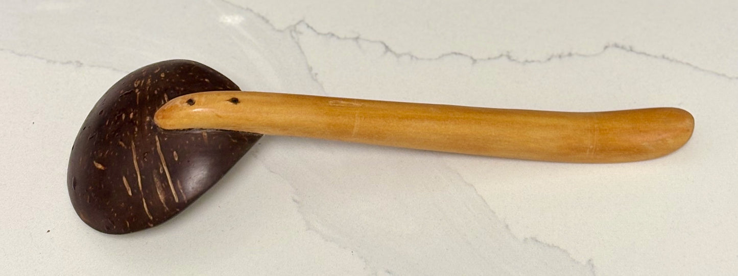 Handmade Coconut Serving Spoon